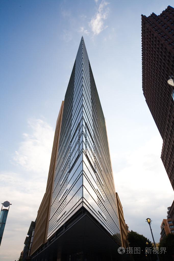 柏林波茨坦广场的现代建筑