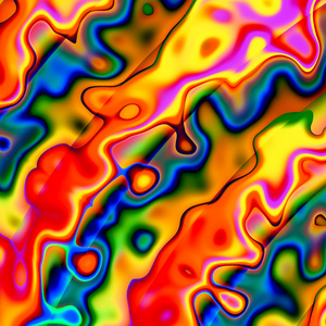 多彩抽象的混沌背景-红色的蓝色的黄色的创造性的艺术插图-独特设计