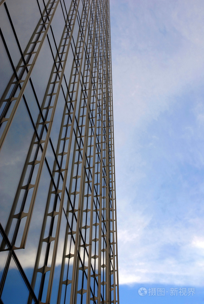 蓝色skyscraper细节