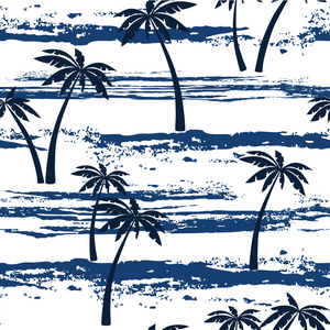 海和棕榈树