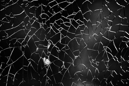 破碎的玻璃纹理照片
