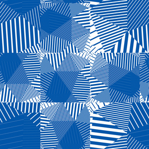 几何学的,海门口黑色和白色方形图案背景-单色几何矢量设计从对角方块