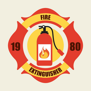 工具和配件红色矢量符号消防复古海报丘比特海报红色矢量危险迹象汽车