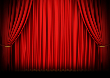 剧场幕布图片