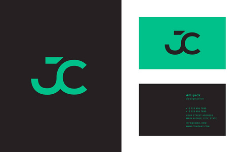 连接的标识与字母 jc照片