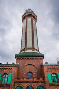 波罗的海海中的灯塔