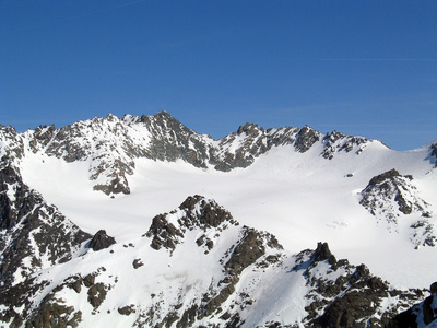 在高山上