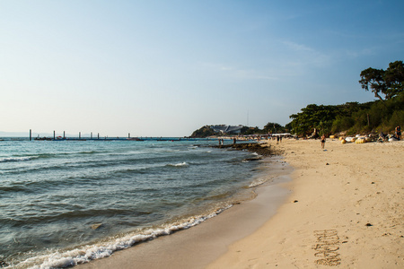 中岛柯兰，泰国芭堤雅海滩