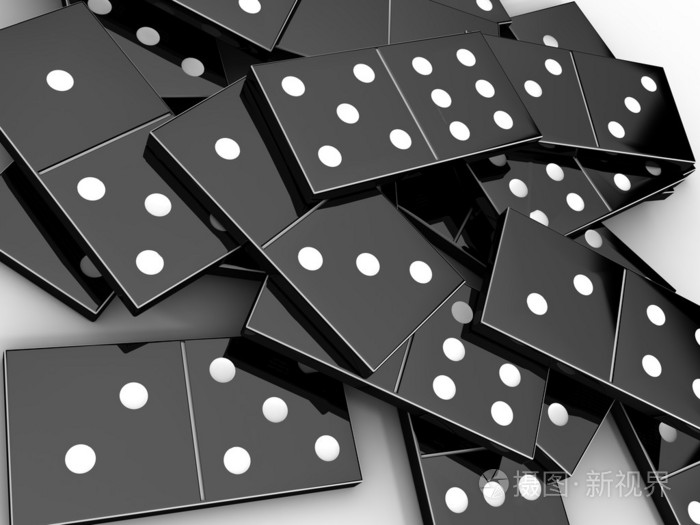 多米诺骨牌骨牌效应化妆斗篷面具