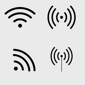 Wifi 矢量图标