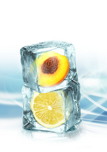 加入饮料用的小方冰块 ice cube的名词复数 