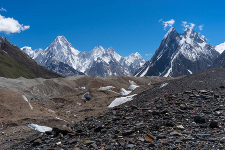 舒尔地块和 Baltoro 冰川，K2 迷航，巴基斯坦