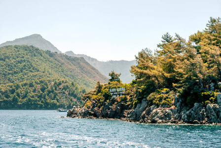 在地中海爱琴海群岛