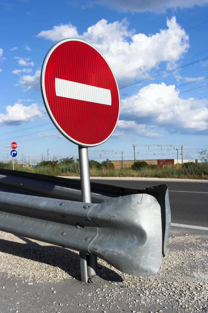 禁止驶入标志照片-正版商用图片00m3sh-摄图新视界