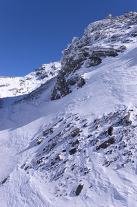 阿尔卑斯山冬岭