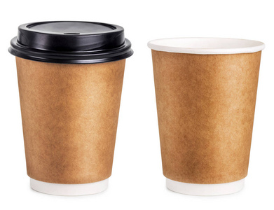 一次性咖啡纸杯照片