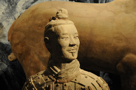 中国古代兵马俑