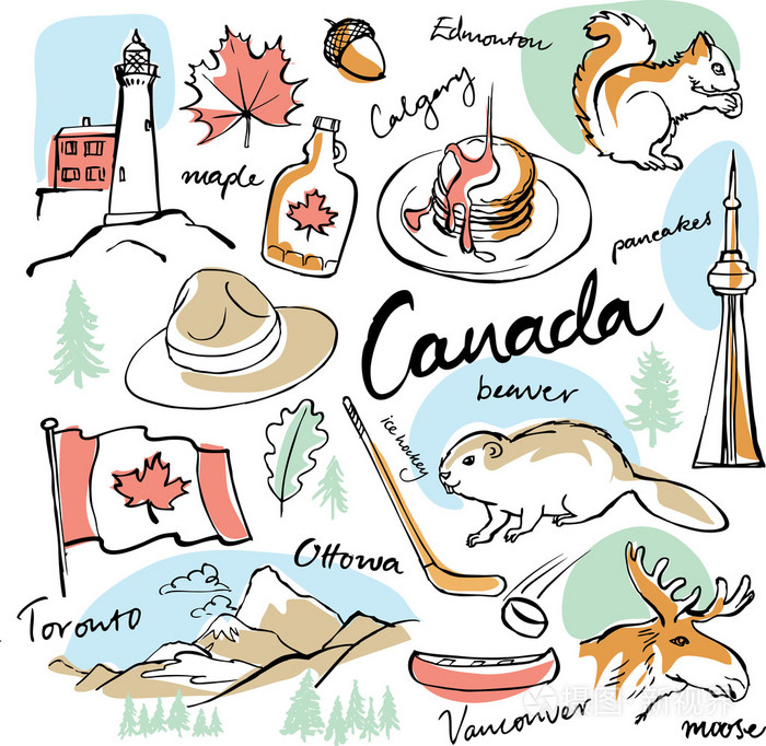加拿大图标集