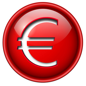 欧元图标按钮。