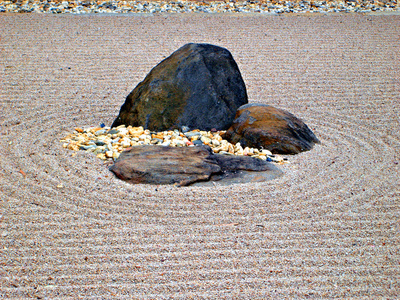 日本干岩花园