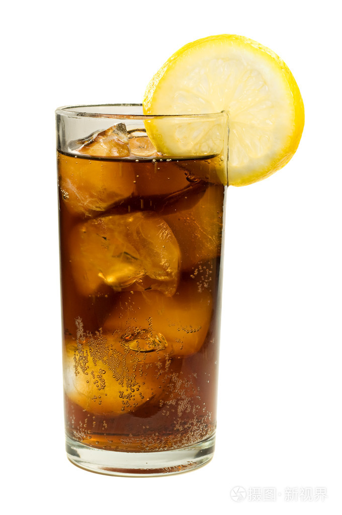 可乐冰和柠檬