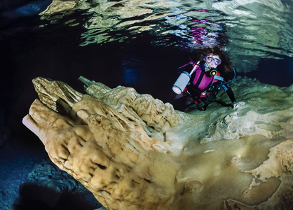 洞穴潜水照片