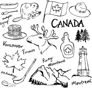 加拿大图标集照片