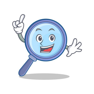 人物放大镜图片