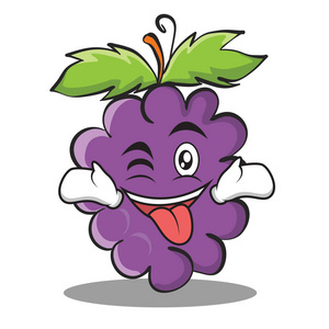 动漫人物集合吐舌笑脸与葡萄的传情动漫人物卡通集合照片