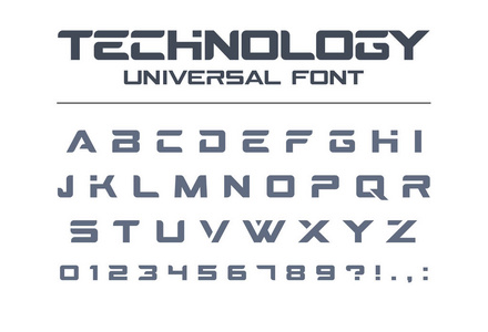 技术通用字体图片