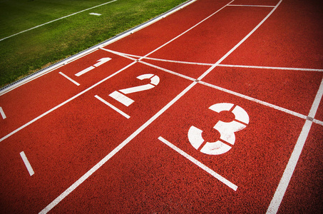 田径赛道数田径赛场上的运动员,卡通无缝图案背景毕业班学生在田径赛