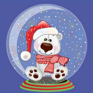 圣诞老人北极熊