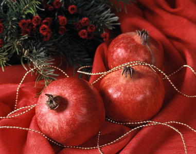 christmas装饰pomegranate