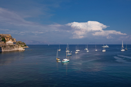 科基拉岛海湾