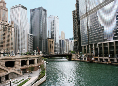 芝加哥河市中心