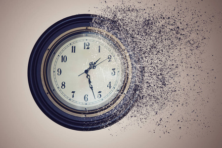 概念时间正在耗尽照片