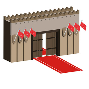 都江堰大门入口图片-都江堰大门入口素材-都江堰大门入口插画-摄图新