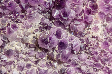天然紫水晶水晶背景