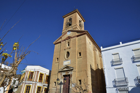 Ohanes 教堂塔，La Alpujarra