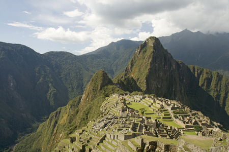 Machu Picchu山峰风景照片