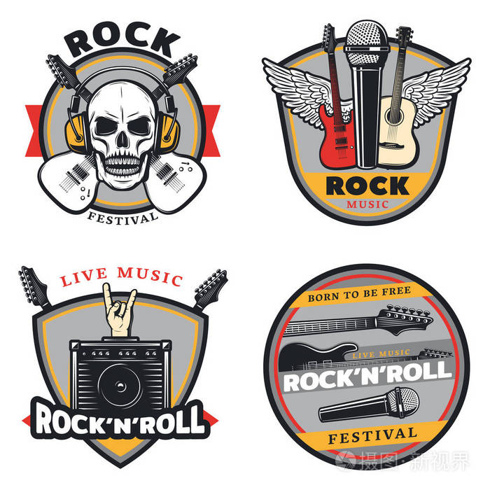 摇滚乐队logo合集图片