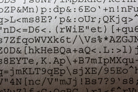 计算机乱码打印输出-软件错误照片