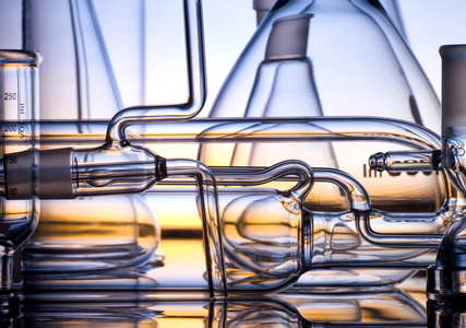 实验室玻璃照片