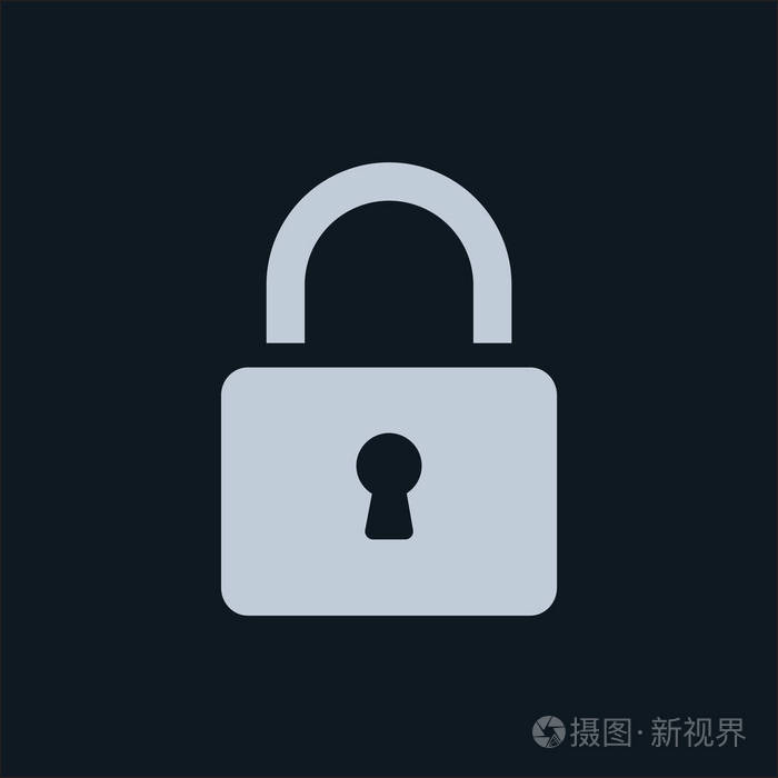 锁矢量图标插画-正版商用图片00qps8-摄图新视界