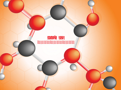 医学分子背景图片