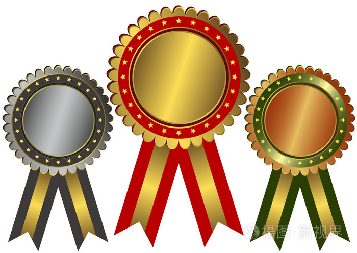 金银铜奖(矢量)