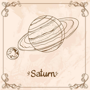 土星.太阳系行星