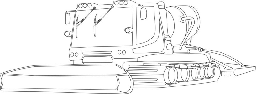 半履带式车辆雪地履带式车辆照片