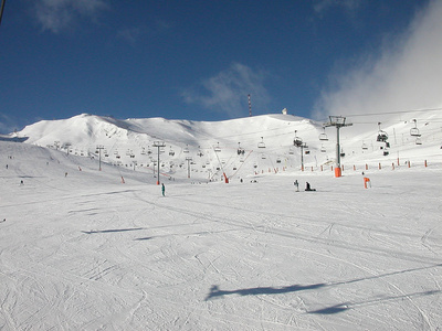 高山滑雪