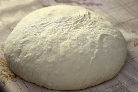 得分的面包面团图片